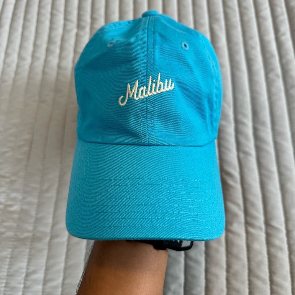Pretty blue aqua colored hat
